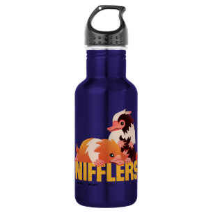 Nifflers Vintage Grafik Edelstahlflasche