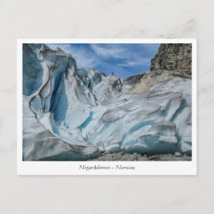 Nigardsbreen Glacier Norwegen Postkarte