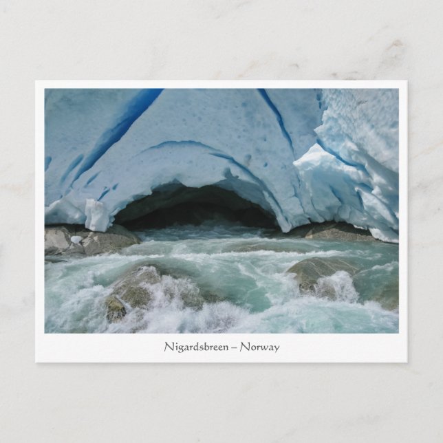 Nigardsbreen Norwegen Postkarte (Vorderseite)