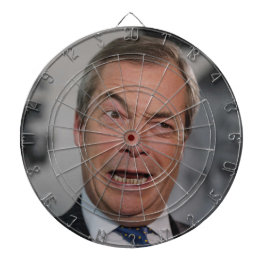 Nigel Farage Dartscheibe
