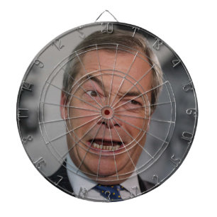 Nigel Farage Dartscheibe