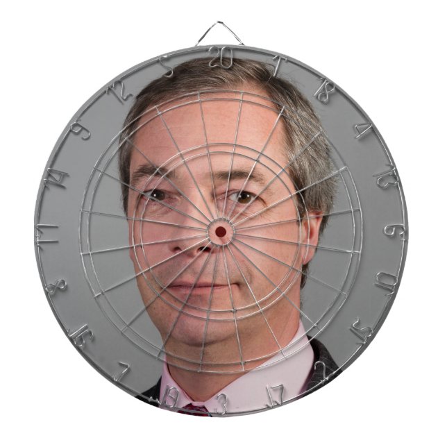 Nigel Farage Dartscheibe (vorne)