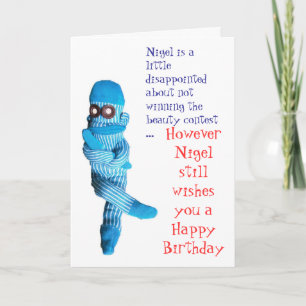 Nigel war enttäuscht ... karte