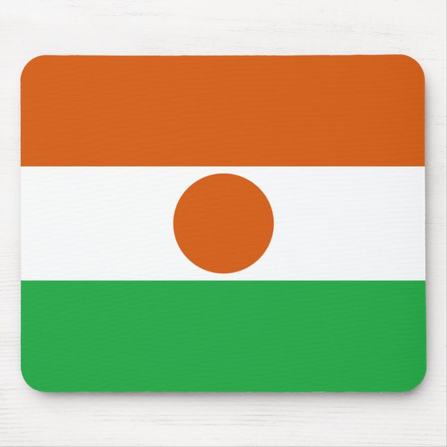 Niger Flag Mousepad (Vorne)