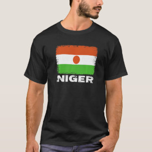 Niger Flag Unterstützung nigerianischer Menschen F T-Shirt