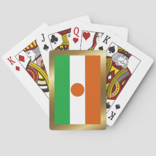 Niger-Flagge Spielkarten