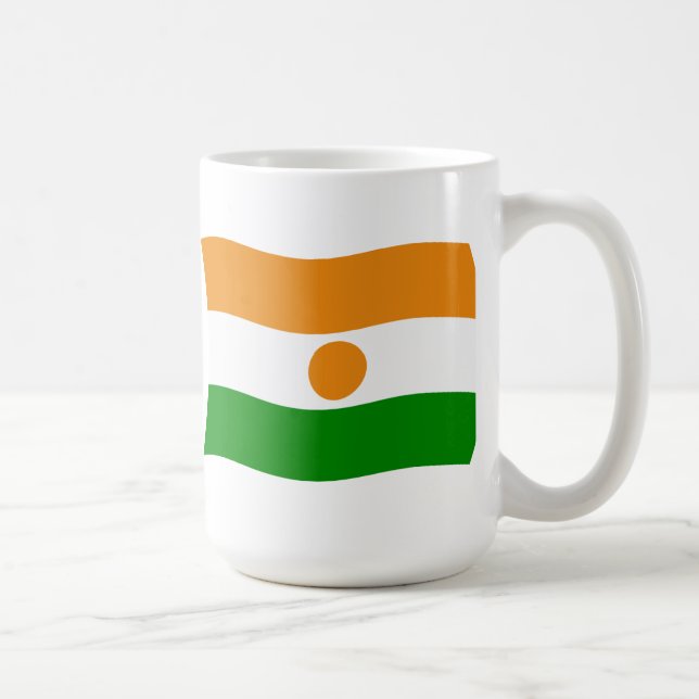Niger-Flagge Tasse (Rechts)