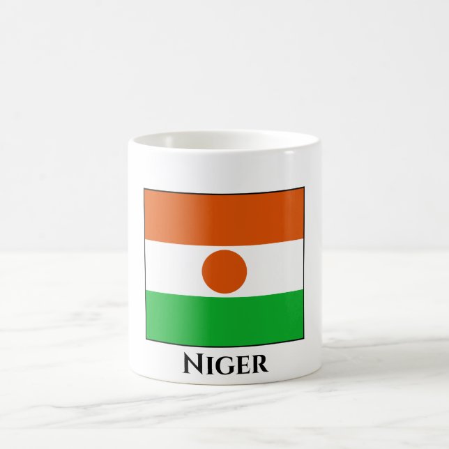 Nigerflagge Kaffeetasse (Mittel)