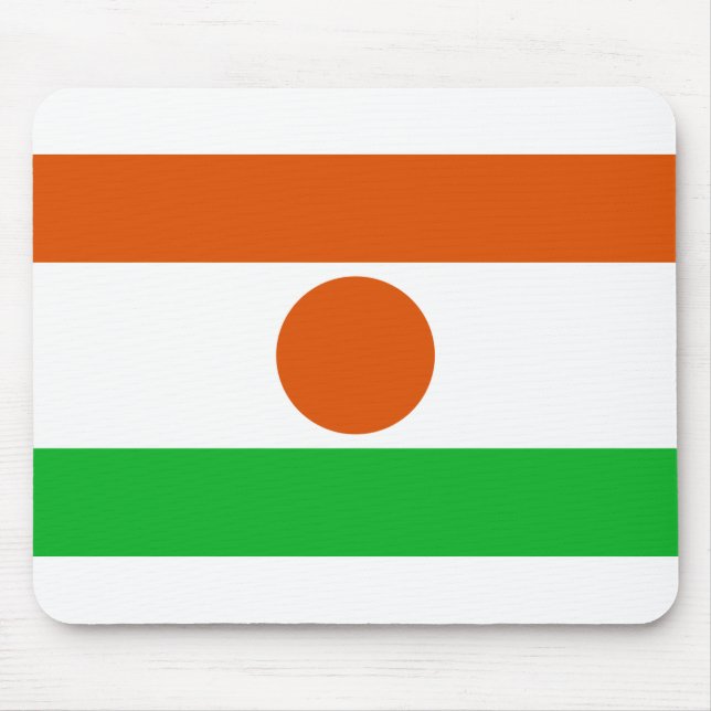 Nigerflagge Mousepad (Vorne)