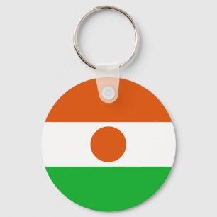 Nigerflagge Schlüsselanhänger