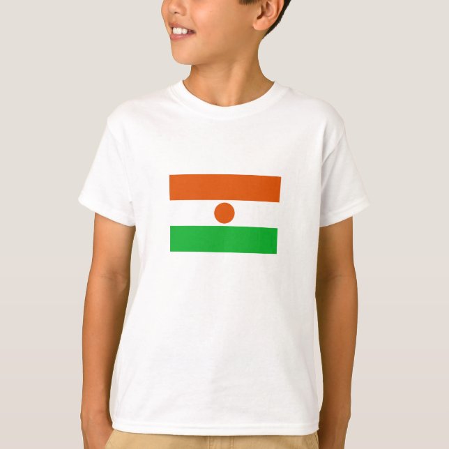 Nigerflagge T-Shirt (Vorderseite)