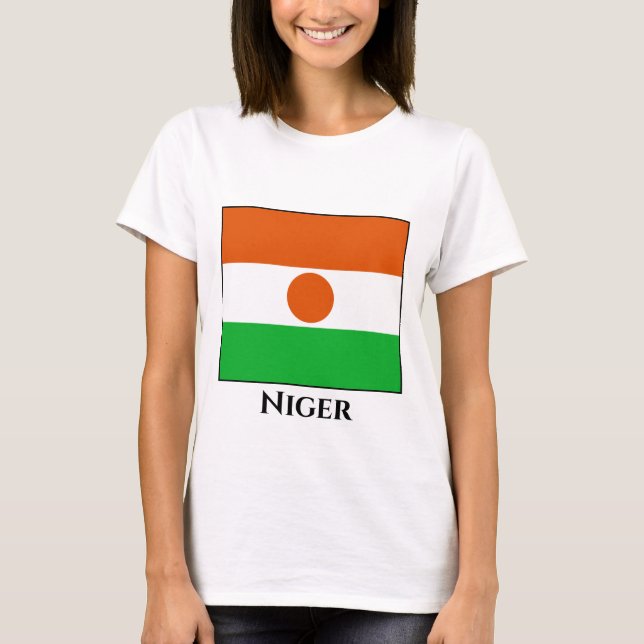 Nigerflagge T-Shirt (Vorderseite)