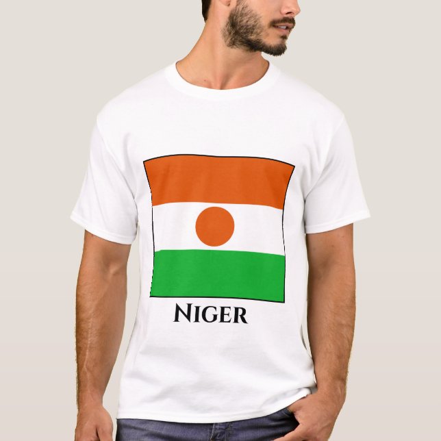 Nigerflagge T-Shirt (Vorderseite)