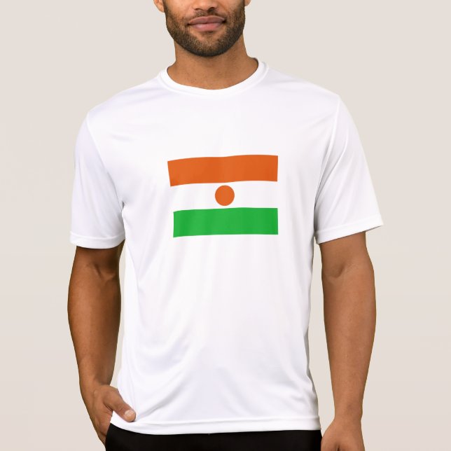 Nigerflagge T-Shirt (Vorderseite)