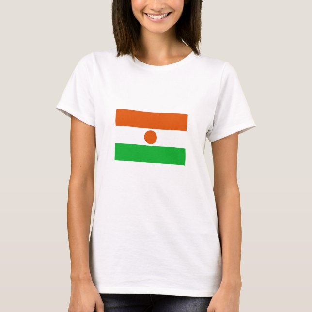 Nigerflagge T-Shirt (Vorderseite)