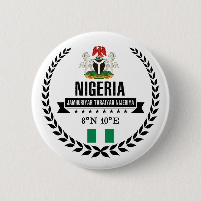 Nigeria Button (Vorderseite)