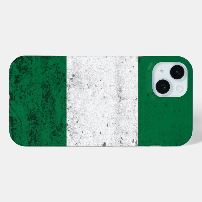 Nigeria Case-Mate iPhone Hülle (Rückseite (Horizontal))