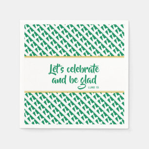 NIGERIA Christliches Party Serviette