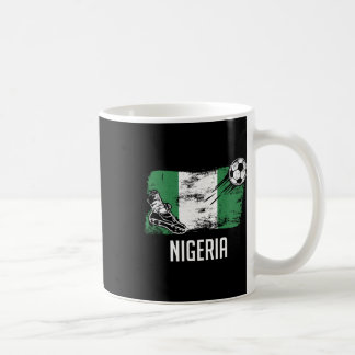 Nigeria Flag Jersey Nigerian Soccer Team Nigerian  Kaffeetasse