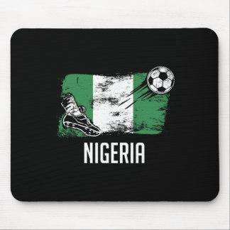 Nigeria Flag Jersey Nigerian Soccer Team Nigerian  Mousepad