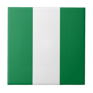Nigeria Flag Keramik Tile Fliese