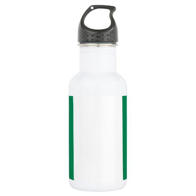 Nigeria Flag Liberty Flasche Edelstahlflasche (Vorderseite)