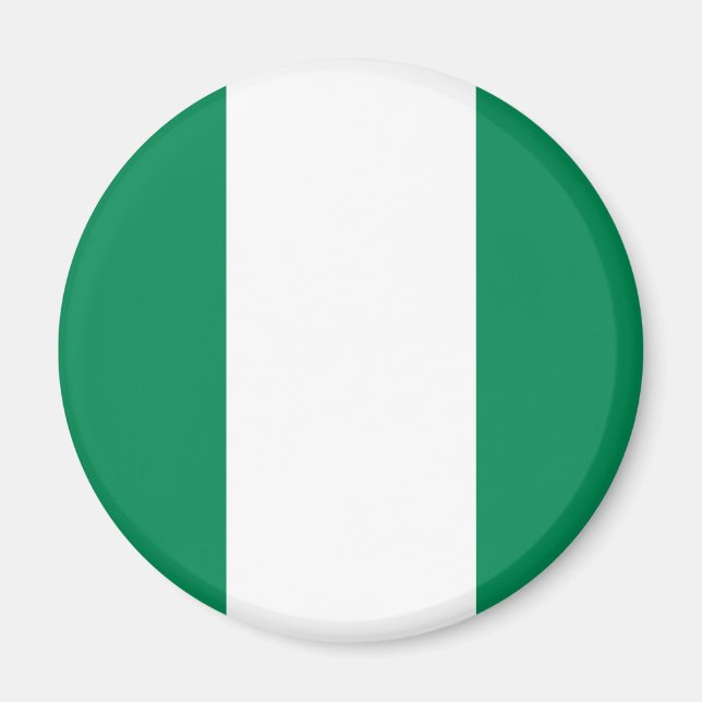 Nigeria Flag Magnet (Vorne)