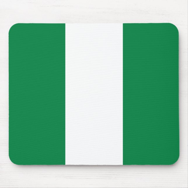 Nigeria Flag Mousepad (Vorne)