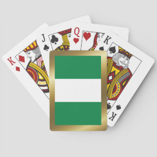 Nigeria Flag Playing Cards Spielkarten