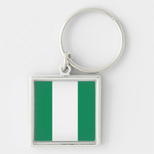Nigeria Flag Schlüsselanhänger