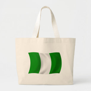 Nigeria Flag Totag Jumbo Stoffbeutel