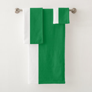 Nigeria-Flagge Badhandtuch Set