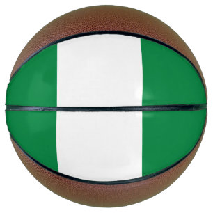 Nigeria-Flagge Basketball