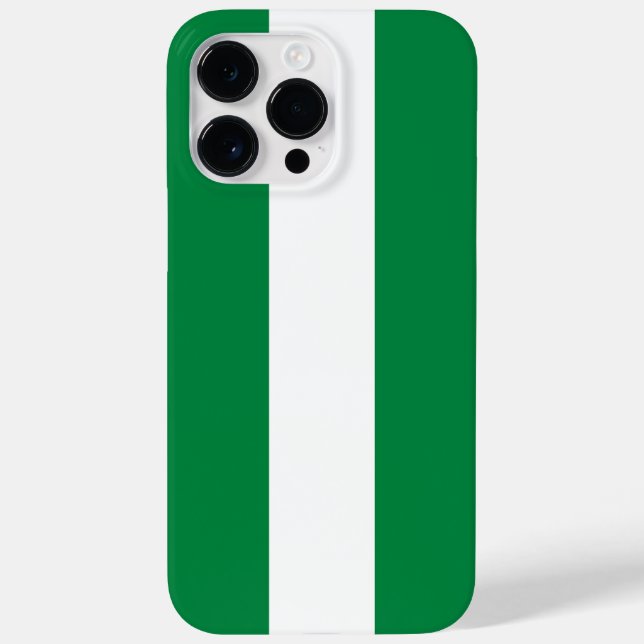 Nigeria-Flagge Case-Mate iPhone Hülle (Rückseite)