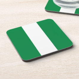 Nigeria-Flagge Getränkeuntersetzer