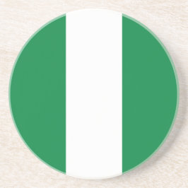 Nigeria-Flagge Getränkeuntersetzer