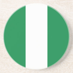 Nigeria-Flagge Getränkeuntersetzer