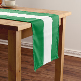 Nigeria-Flagge Kurzer Tischläufer