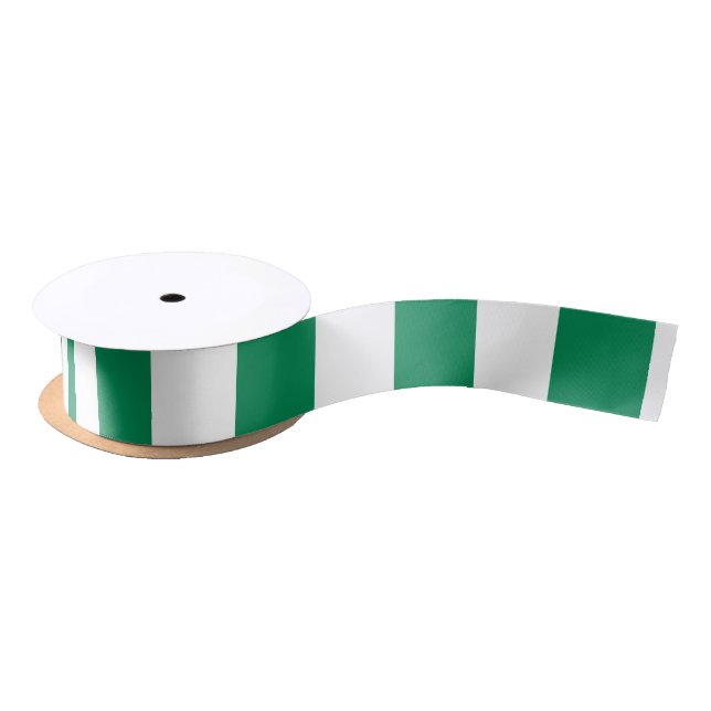Nigeria-Flagge Satinband (Spule)