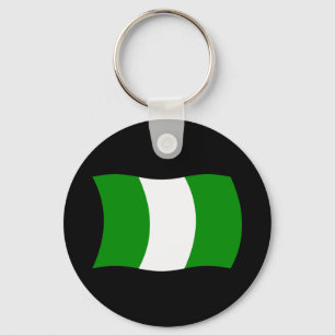 Nigeria-Flagge Schlüsselanhänger