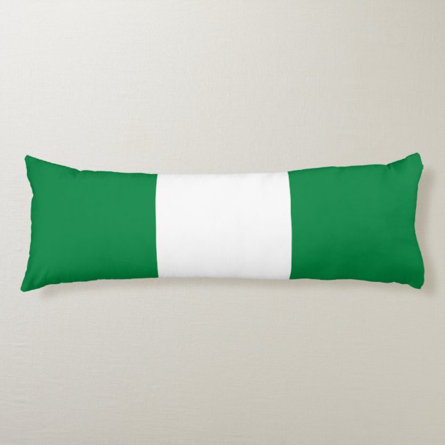 Nigeria-Flagge Seitenschläferkissen (Vorderseite)