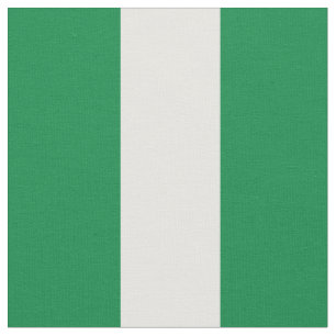 Nigeria-Flagge Stoff