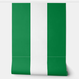 Nigeria-Flagge Tapete