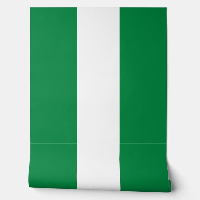 Nigeria-Flagge Tapete (Abrollen)