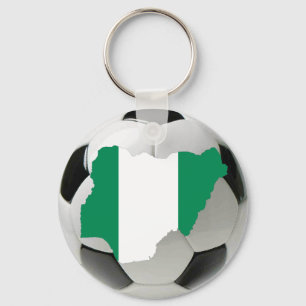 Nigeria-Fußball Schlüsselanhänger