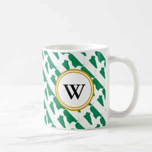 NIGERIA Gesegnete Nation Monogram Gift Kaffeetasse