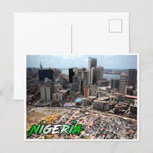Nigeria Holiday Postcard Feiertagspostkarte