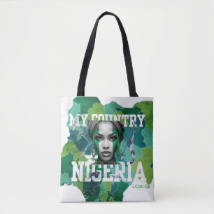„Nigeria-inspirierte Tragetasche – Feiern Sie Kult