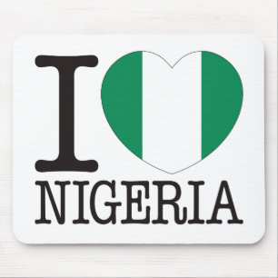 Nigeria-Liebe v2 Mousepad