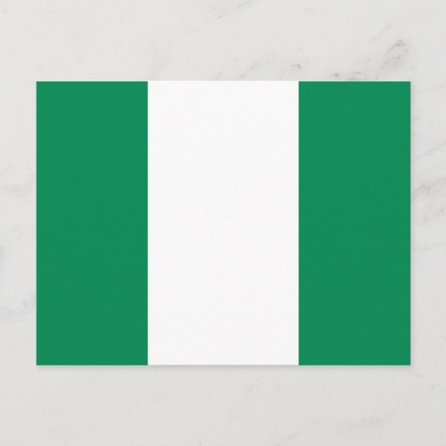 Nigeria Postkarte (Vorderseite)